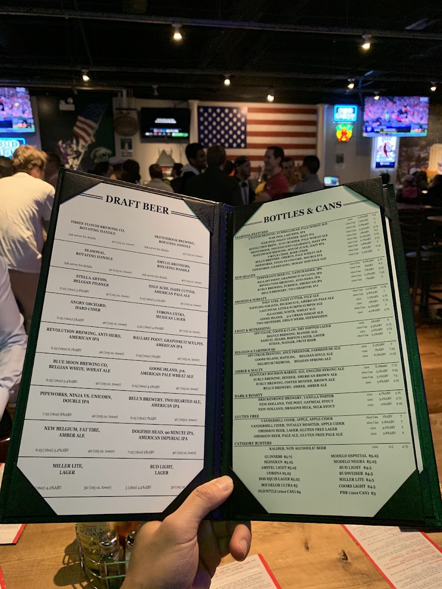 Bat 17 Menu - Image 3